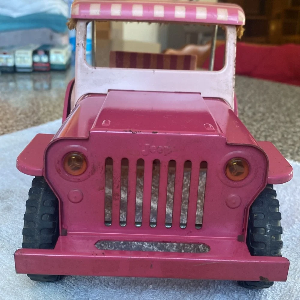 Vintage pink Tonka - Picture 2 of 9